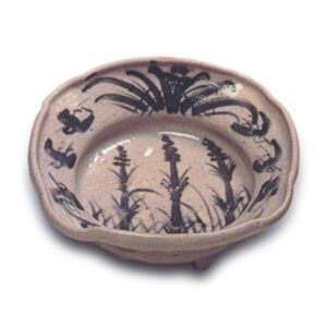 志野土笔纹向付