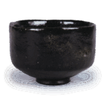 黑茶碗 铭东阳坊