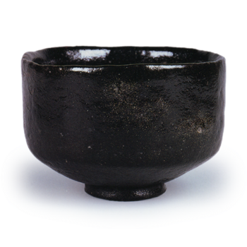 黑茶碗 铭东阳坊