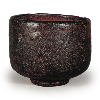 黑茶碗 铭马科莫