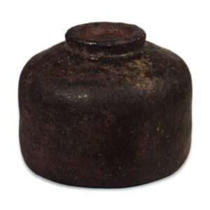 黑茶碗 铭次郎坊