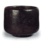 黑茶碗 铭三国一