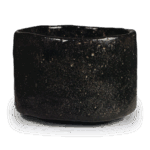 黑茶碗，铭力足