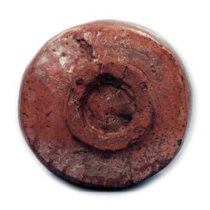 赤筒茶碗 銘弁財天