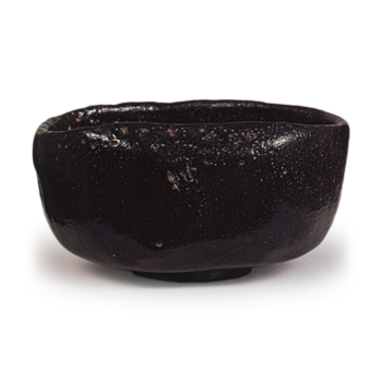 黑茶碗 铭雷沓
