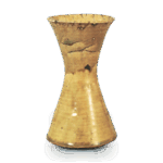 黄瀬戸 立鼓 花入 銘旅枕