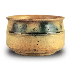 黄瀬戸 茶碗 銘譲波