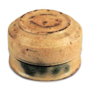 黄瀬戸 茶碗 銘譲波