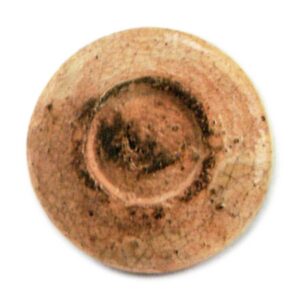 黄瀬戸 菊文 香合