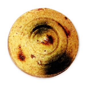 黄瀬戸 根太 香合