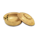 黄瀬戸 菊紐 蓋付 向付