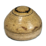 黄瀬戸 宝珠 香合