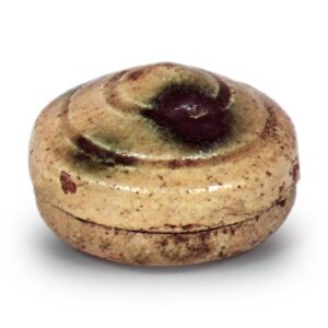 黄瀬戸 宝珠 香合