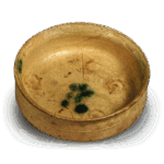 黄瀬戸 梅树纹鉢