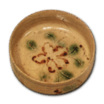 黄瀬戸 花文 鉢