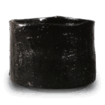 瀬戸黑 茶碗 铭ワラヤ