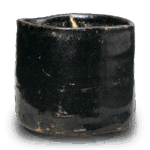 瀬戸黑 茶碗 铭冬夜