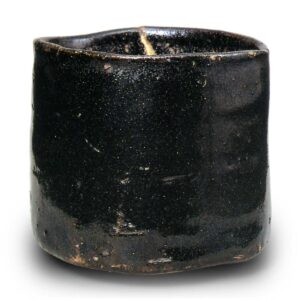 瀬戸黑 茶碗 铭冬夜