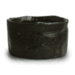 瀬戸黑 茶碗 铭三番叟