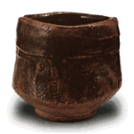 利休 瀬戸 茶碗 銘万歳