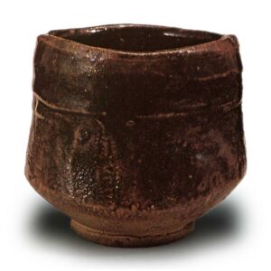 利休 瀬戸 茶碗 銘万歳