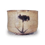 绘唐津 菖蒲纹 茶碗