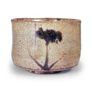 绘唐津 菖蒲纹 茶碗