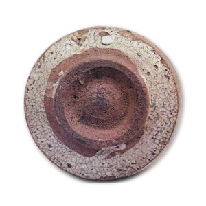 绘唐津 筒形茶碗