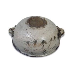 绘唐津山纹手付大鉢