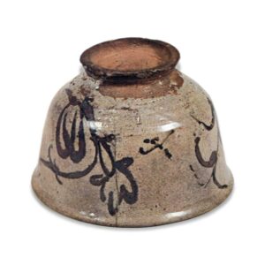 绘唐津菖蒲纹鉢