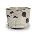 绘唐津串团子纹四方向付