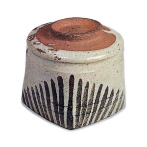 绘唐津串团子纹四方向付