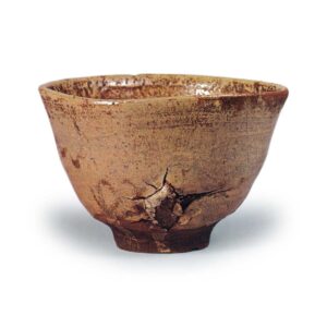 唐津石罅茶碗