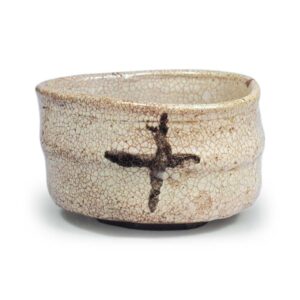 绘唐津胴纽茶碗