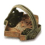 织部松皮菱形手鉢