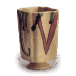 织部高脚四方向付