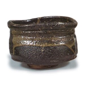 织部黑沓茶碗