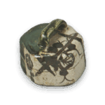 织部藤纹六角香合