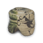 织部唐草纹香盒