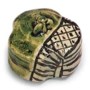 织部州浜形香合