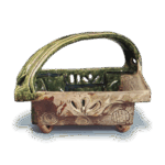 织部透文四方手鉢