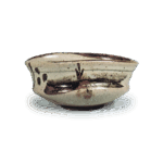 绘唐津沓形茶碗