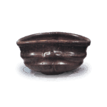黑唐津沓形茶碗