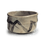 绘唐津胴纽茶碗