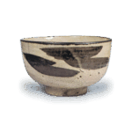 绘唐津辰砂茶碗