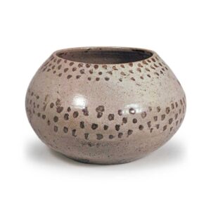 绘唐津点斑纹壶