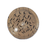 绘唐津垂柳纹大盘