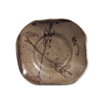 绘唐津弓矢纹四方盘