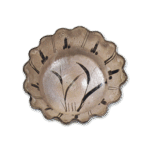 绘唐津芦文轮花小鉢