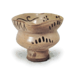 绘唐津高脚小鉢